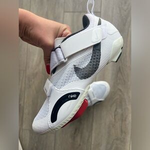 Nike cycling shoes with peloton peddles